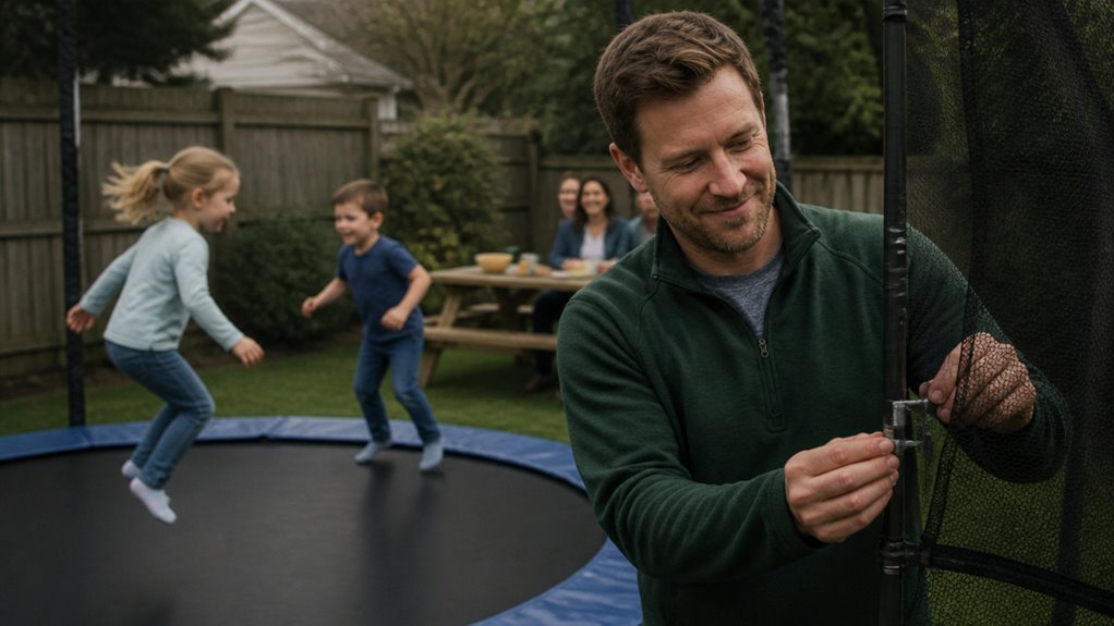 trampoline buying safety factors