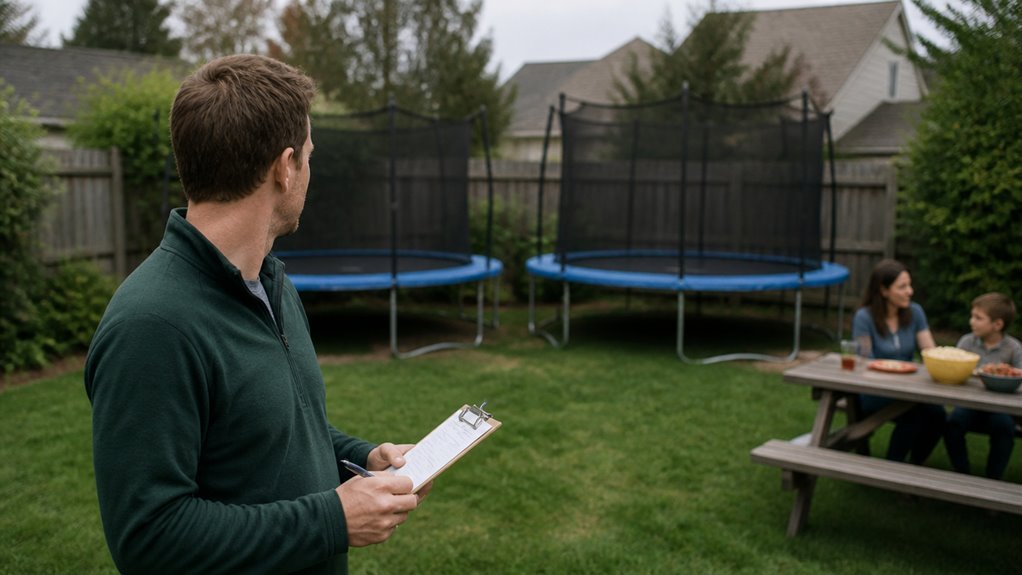 trampoline selection safety factors